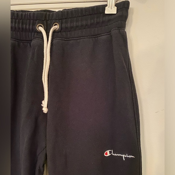 Vintage Champion Reverse Weave Sweatpants in Black - Picture 3 of 5